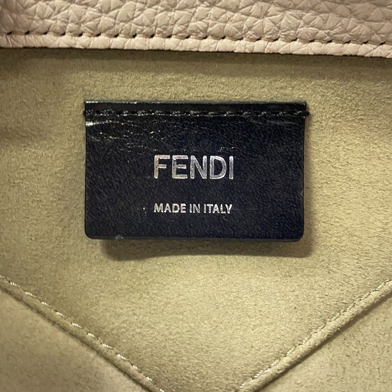 フェンディ ショルダーバッグ セレリア スーツケース ミニ キャンバス レザー 7VA552 FENDI