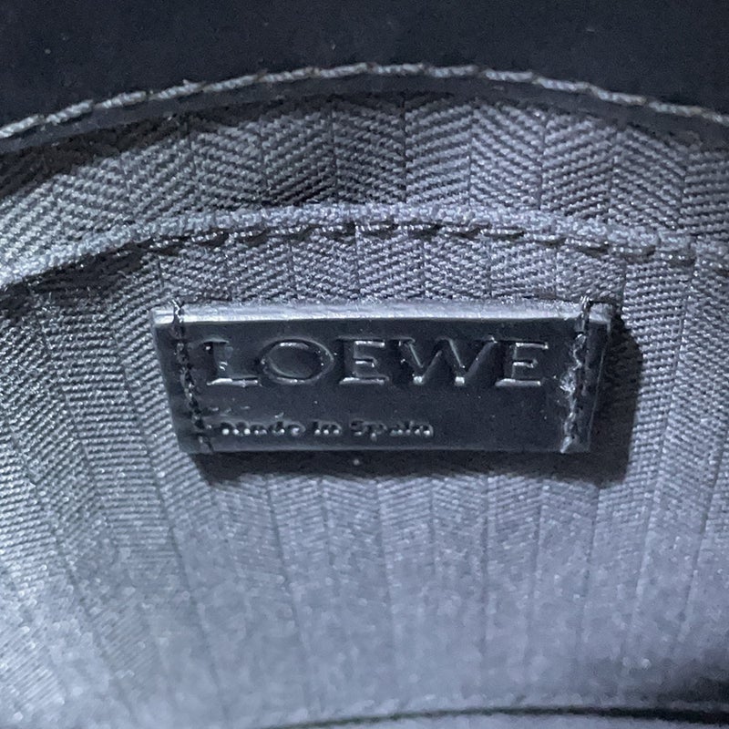 ロエベ ハンドバッグ スタンダード A5トート カーフレザー A933S30X01 LOEWE ２wayショルダー 黒