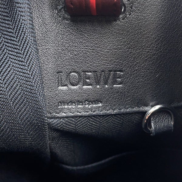 ロエベ ハンドバッグ ハンモック スモール レザー A538S35X51 LOEWE 2wayショルダーバッグ 黒