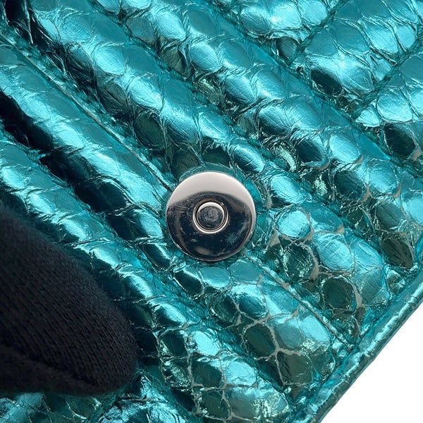 プラダ チェーンウォレット ダイアグラム パイソン PRADA 財布