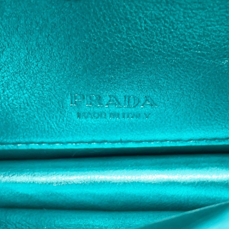 プラダ チェーンウォレット ダイアグラム パイソン PRADA 財布