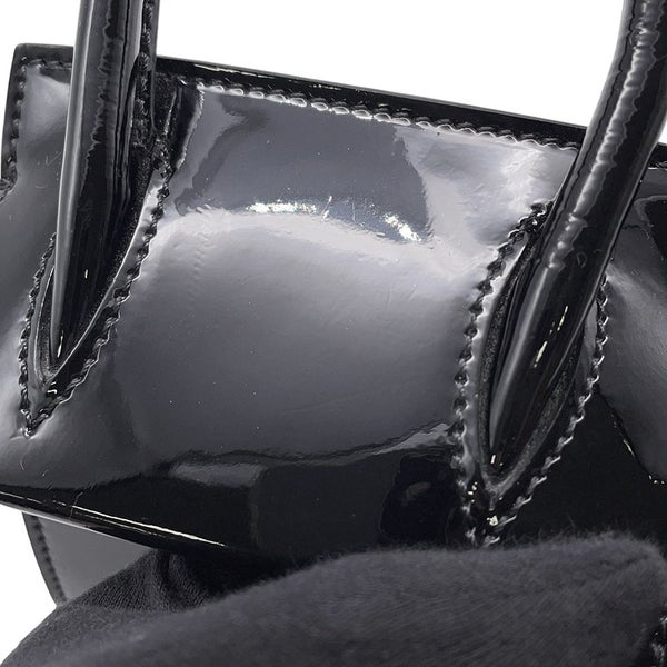 クリスチャン・ルブタン ハンドバッグ パロマ ナノ パテント Christian Louboutin ２wayショルダー 黒