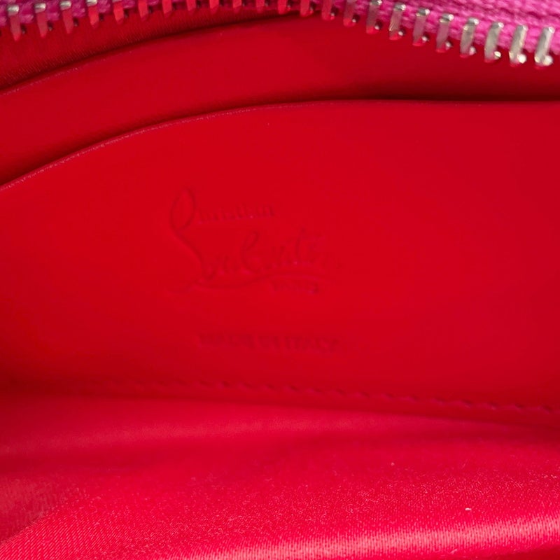 クリスチャン・ルブタン チェーンショルダーバッグ パテント Christian Louboutin クラッチ