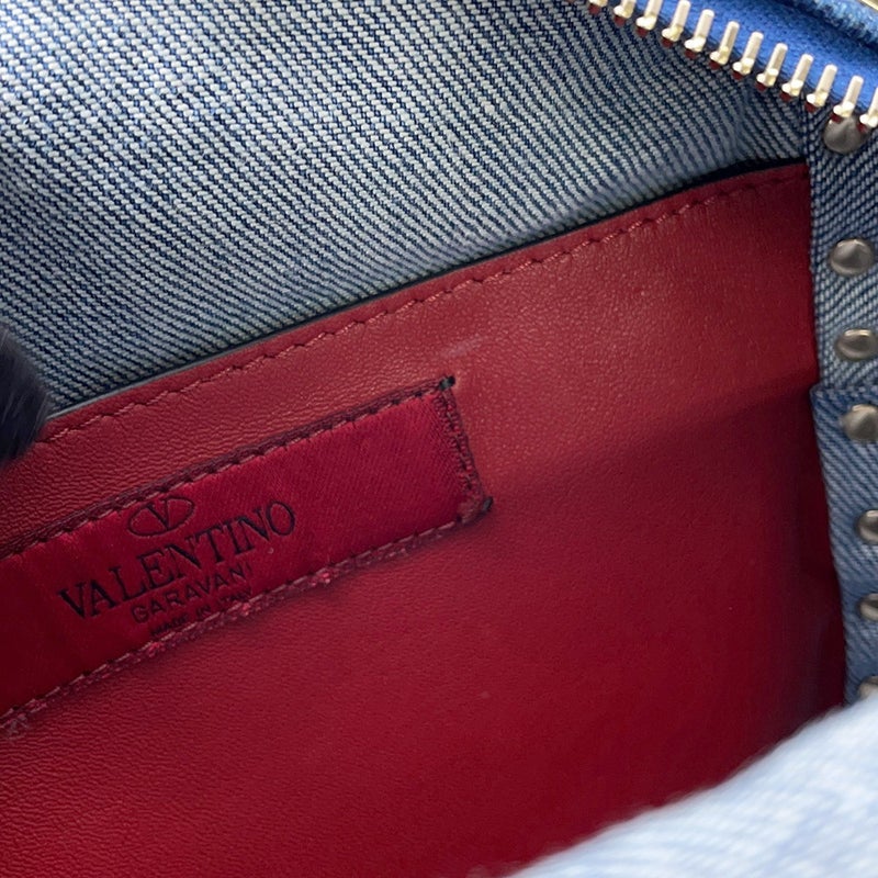ヴァレンティノ・ガラヴァーニ リュック スタッズ デニム VALENTINO バッグ