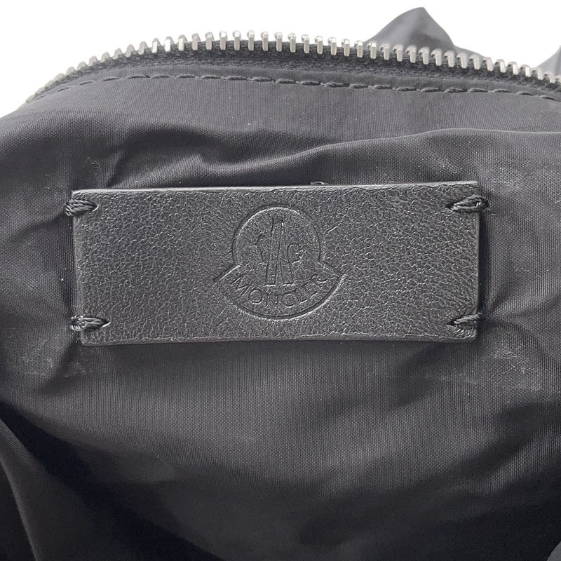モンクレール ハンドバッグ パフ ナイロン MONCLER ２wayショルダー 黒