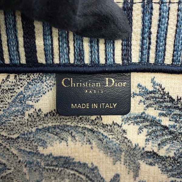 ディオール トートバッグ ディオールパームズ ブックトート ラージ キャンバス M12862REU Christian Dior