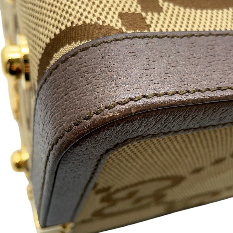 グッチ ジャンボGG ミディアム リジッド スーツケース キャンバス/レザー 722179 GUCCI トラベル バッグ
