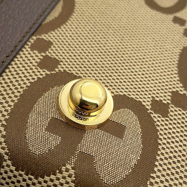 グッチ ジャンボGG ミディアム リジッド スーツケース キャンバス/レザー 722179 GUCCI トラベル バッグ