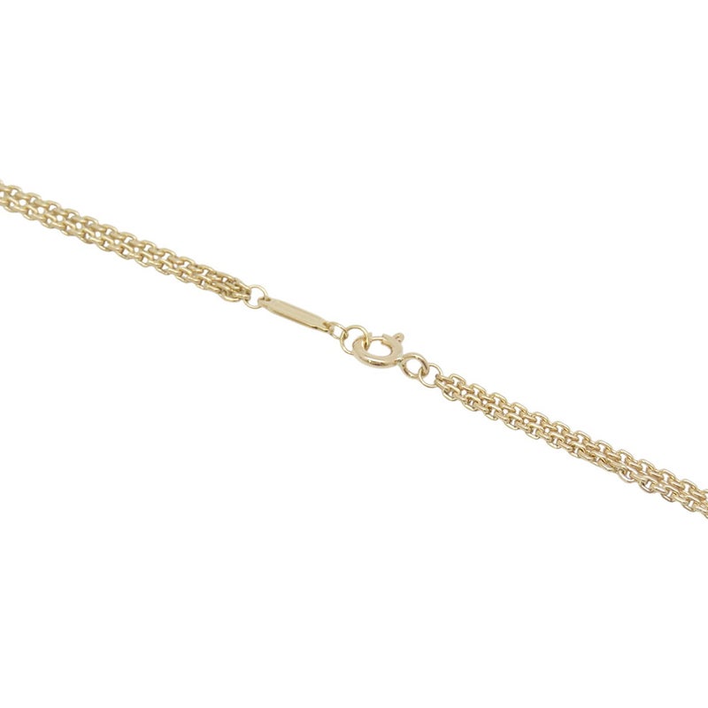 ティファニー ネックレス ハードウェア ラージ ダブル リンク ペンダント K18YGイエローゴールド 63364223 Tiffany&Co.