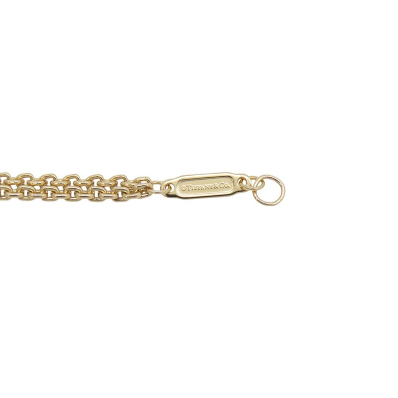 ティファニー ネックレス ハードウェア ラージ ダブル リンク ペンダント K18YGイエローゴールド 63364223 Tiffany&Co.