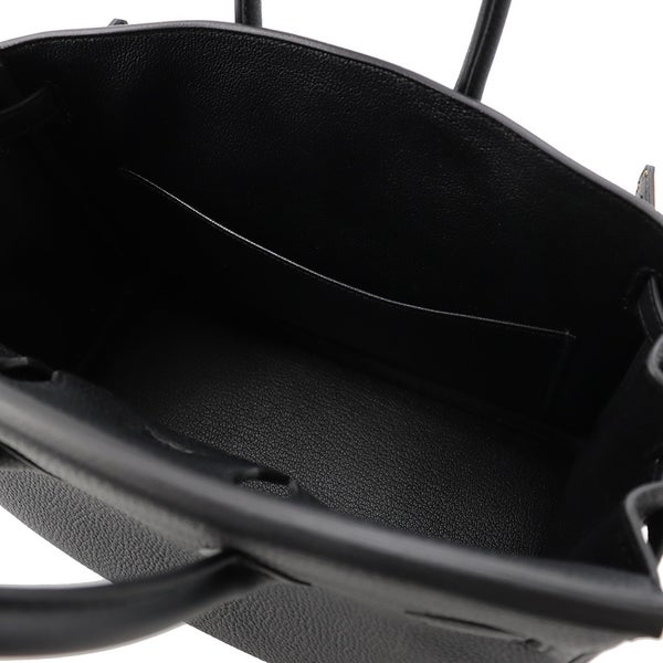 エルメス バーキン25 ブラック/ゴールド金具 トゴ G刻印 HERMES Birkin ハンドバッグ 黒