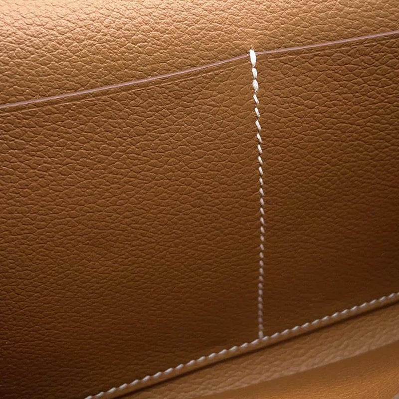 エルメス ケリーウォレット ロング トゥーゴー ゴールド/ゴールド金具 エバーカラー W刻印 HERMES 財布