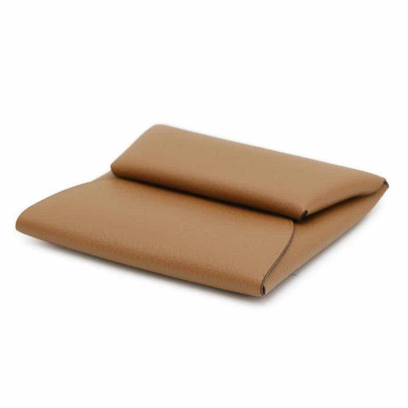 エルメス コインケース バスティア ヴェルソ ゴールド/ベージュドゥワイマール エバーカラー Y刻印 HERMES 財布