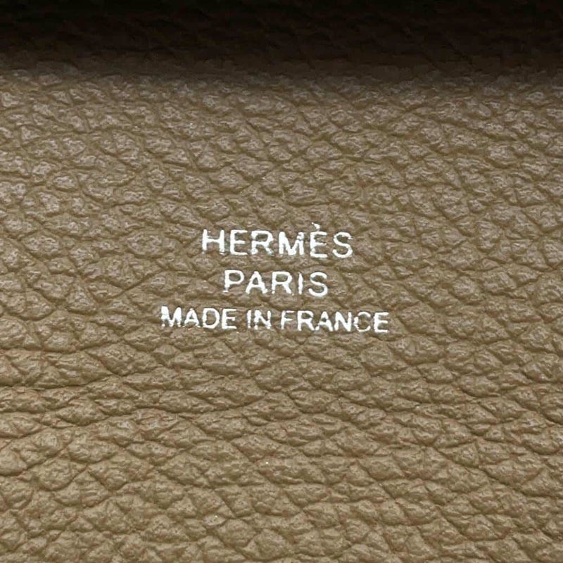 エルメス コインケース バスティア ヴェルソ ゴールド/ベージュドゥワイマール エバーカラー Y刻印 HERMES 財布