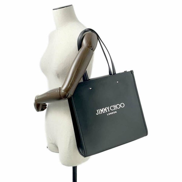 ジミーチュウ トートバッグ N/S ミディアム レザー N/S TOTE/M ANR JIMMY CHOO 黒