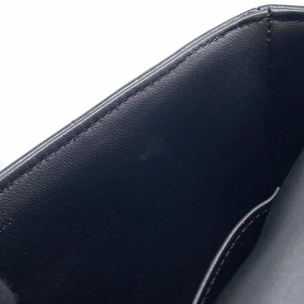 セリーヌ チェーンショルダーバッグ ロゴ レザー 11127 3EYD 38NO CELINE バッグ 黒