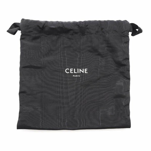 セリーヌ チェーンショルダーバッグ ロゴ レザー 11127 3EYD 38NO CELINE バッグ 黒