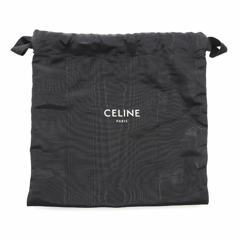 セリーヌ チェーンショルダーバッグ ロゴ レザー 11127 3EYD 38NO CELINE バッグ 黒