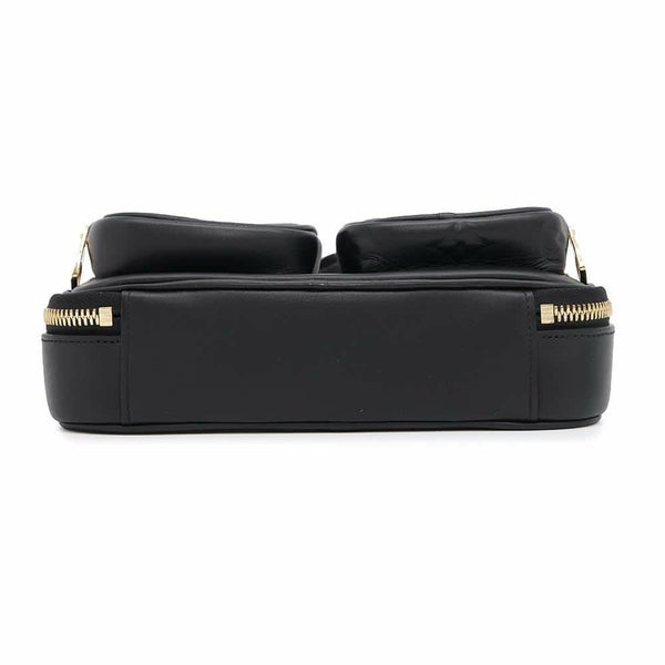 ルイヴィトン ショルダーバッグ カーフレザー ユーティリティ・クロスボディ M80450 LOUIS VUITTON ブラック 黒