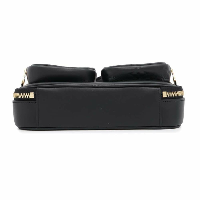 ルイヴィトン ショルダーバッグ カーフレザー ユーティリティ・クロスボディ M80450 LOUIS VUITTON ブラック 黒