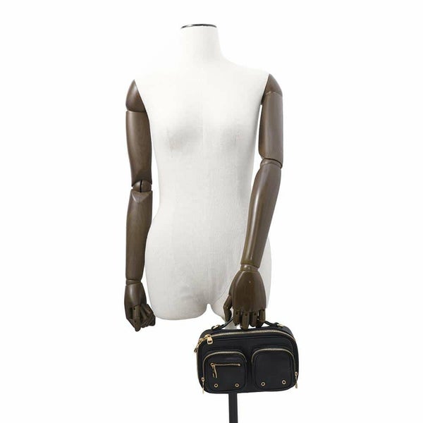 ルイヴィトン ショルダーバッグ カーフレザー ユーティリティ・クロスボディ M80450 LOUIS VUITTON ブラック 黒