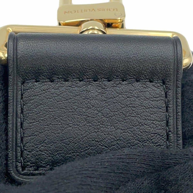 ルイヴィトン ショルダーバッグ カーフレザー ユーティリティ・クロスボディ M80450 LOUIS VUITTON ブラック 黒