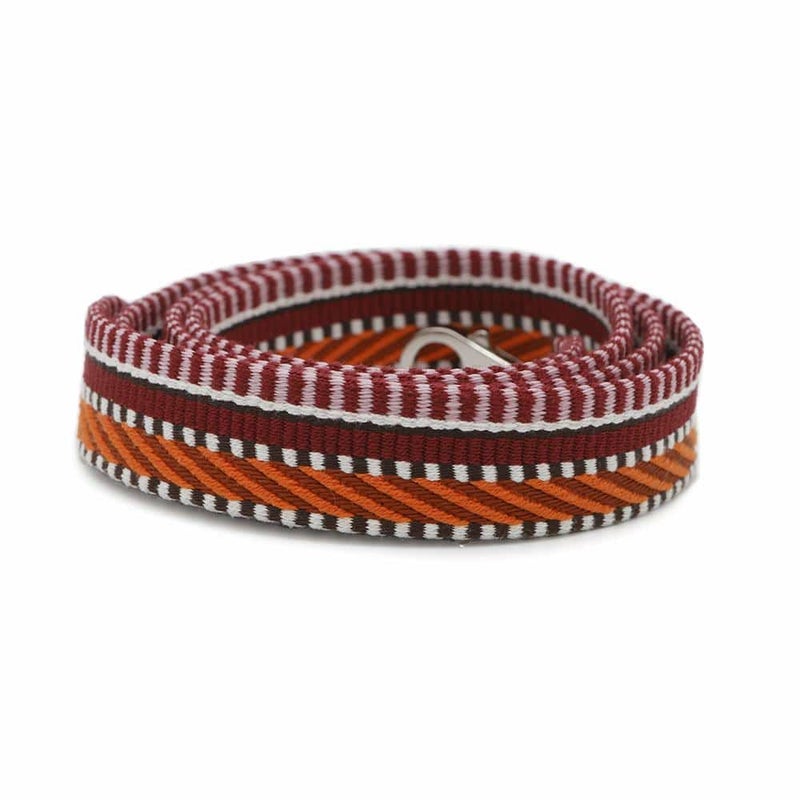 エルメス ショルダーストラップ バンドリエール サングル カヴァル オランジュミニウム/ゴールド/ピンク/シルバー金具 キャンバス/スイフト B刻印