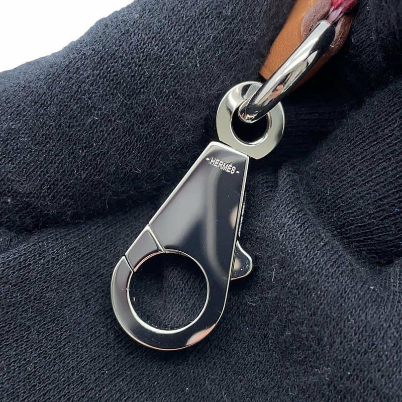 エルメス ショルダーストラップ バンドリエール サングル カヴァル オランジュミニウム/ゴールド/ピンク/シルバー金具 キャンバス/スイフト B刻印