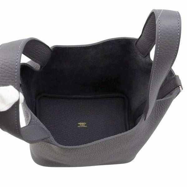 エルメス ハンドバッグ ピコタンロックPM アルドワーズ/シャンパンゴールド金具 トリヨンクレマンス W刻印