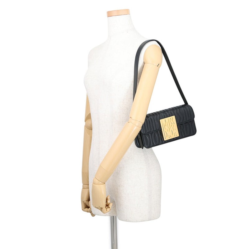 クリスチャン・ディオール ショルダーバッグ ミスディオール  フラップバッグ M2610UBOS Christian Dior 黒 セール品
