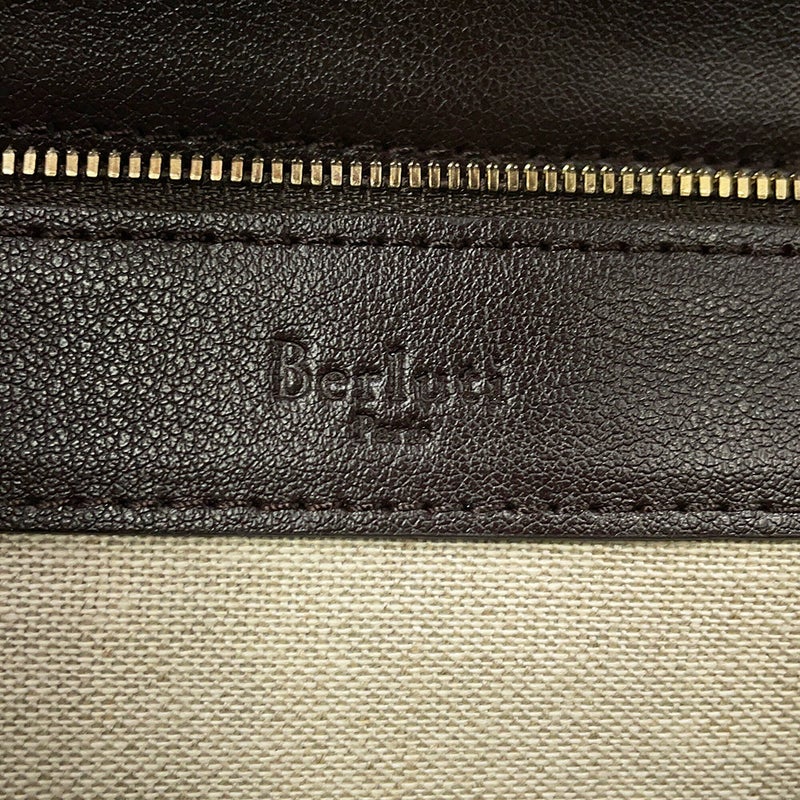 ベルルッティ ボストンバッグ トワルマルブフ PVC/レザー Berluti アウトレット品