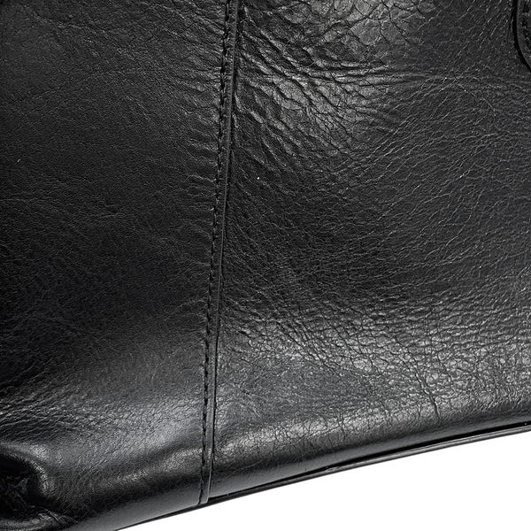 バレンシアガ チェーンショルダーバッグ ダウンタウン ミディアム レザー 689058 BALENCIAGA 黒