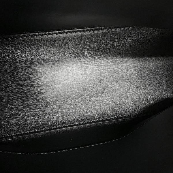 バレンシアガ チェーンショルダーバッグ ダウンタウン ミディアム レザー 689058 BALENCIAGA 黒