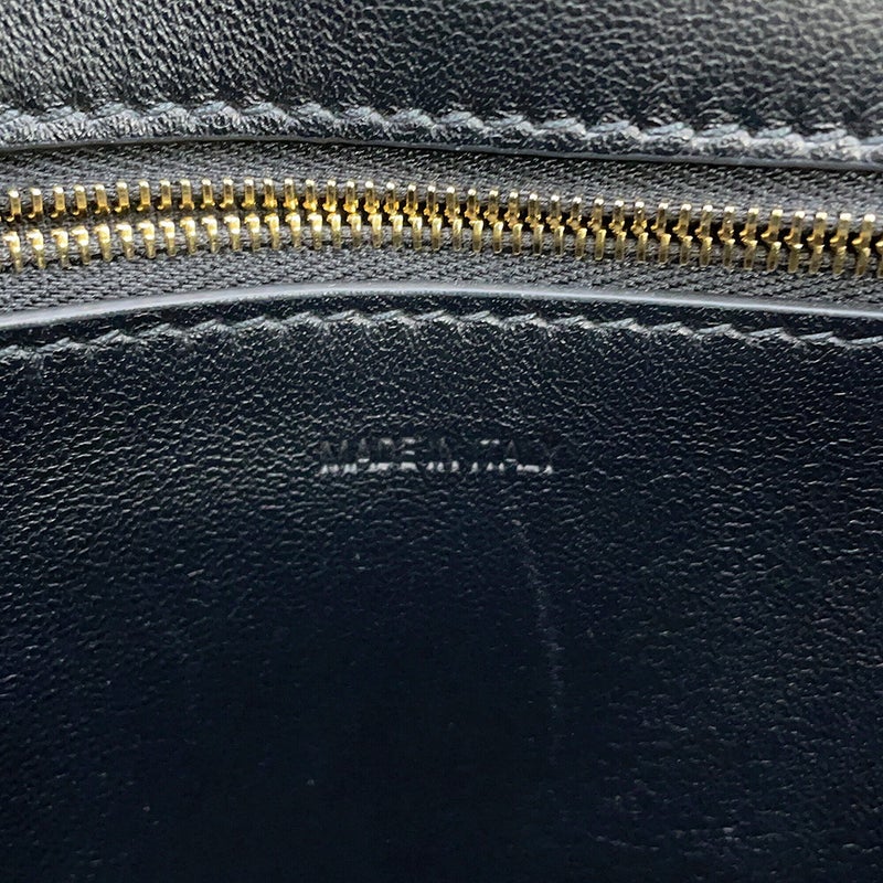 バレンシアガ チェーンショルダーバッグ ダウンタウン ミディアム レザー 689058 BALENCIAGA 黒