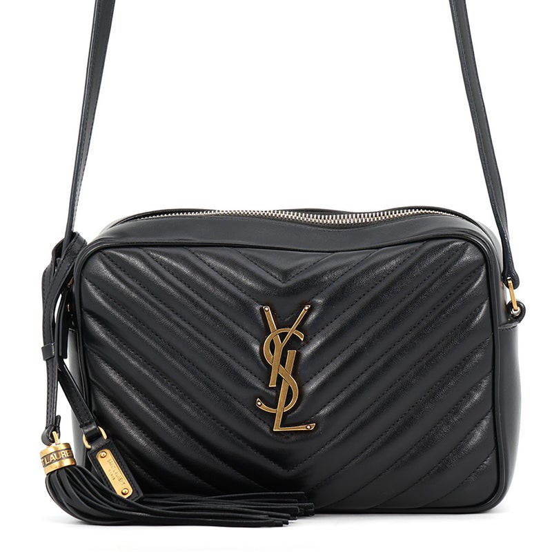サンローランパリ ショルダーバッグ ルー カメラバッグ カサンドラ YSL キルティング 520534 SAINT LAURENT PARIS 黒