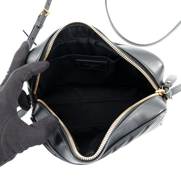 サンローランパリ ショルダーバッグ ルー カメラバッグ カサンドラ YSL キルティング 520534 SAINT LAURENT PARIS 黒