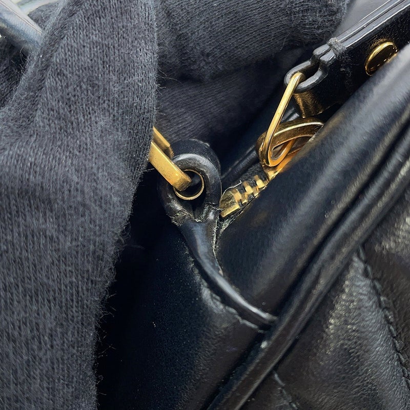 サンローランパリ ショルダーバッグ ルー カメラバッグ カサンドラ YSL キルティング 520534 SAINT LAURENT PARIS 黒