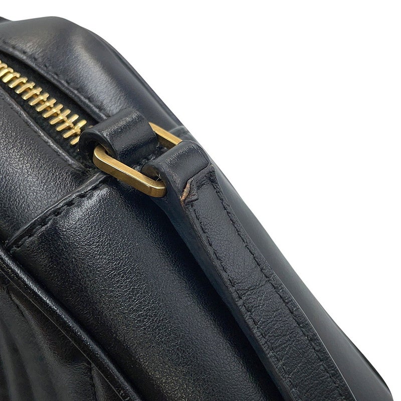 サンローランパリ ショルダーバッグ ルー カメラバッグ カサンドラ YSL キルティング 520534 SAINT LAURENT PARIS 黒