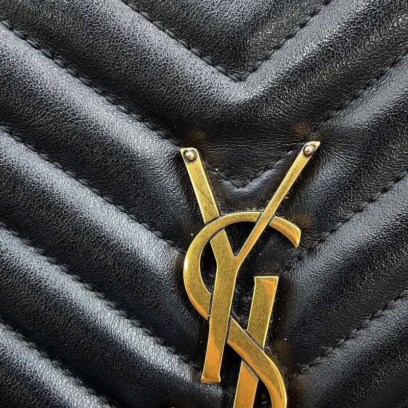 サンローランパリ ショルダーバッグ ルー カメラバッグ カサンドラ YSL キルティング 520534 SAINT LAURENT PARIS 黒