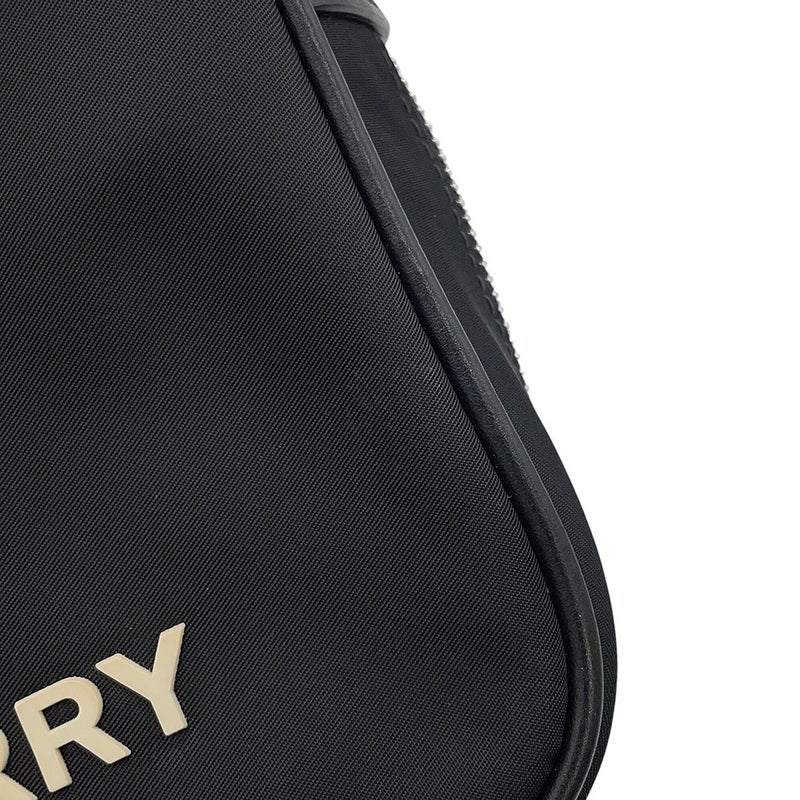 バーバリー ショルダーバッグ ナイロン/レザー 8066111 BURBERRY ブラック 黒