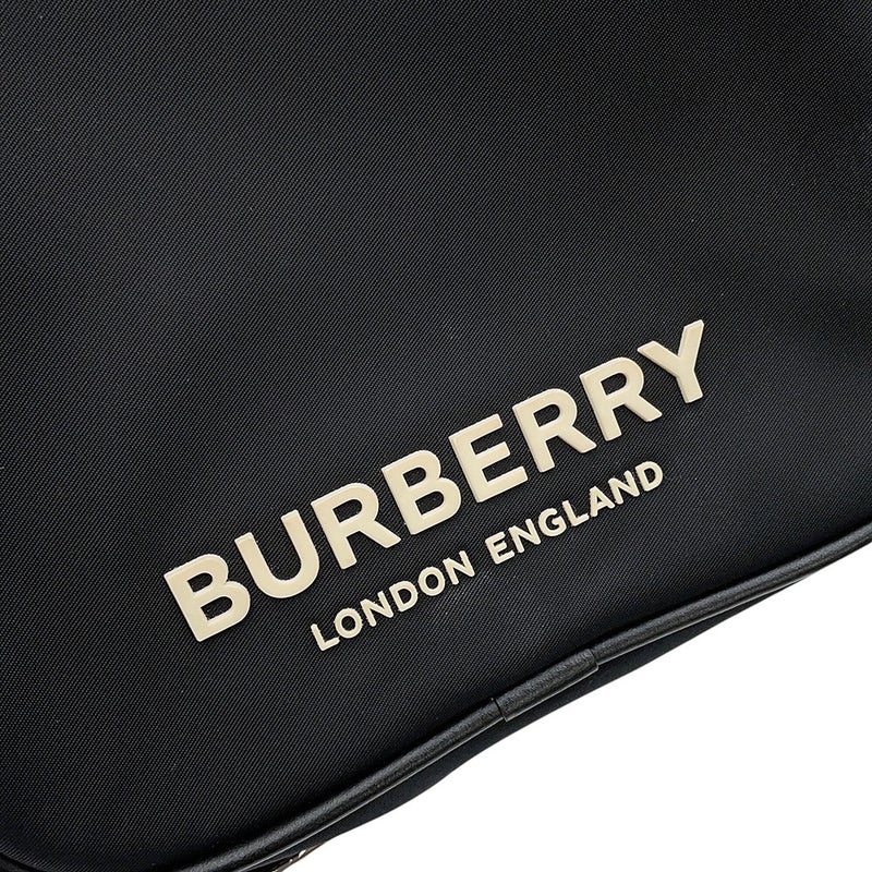 バーバリー ショルダーバッグ ナイロン/レザー 8066111 BURBERRY ブラック 黒