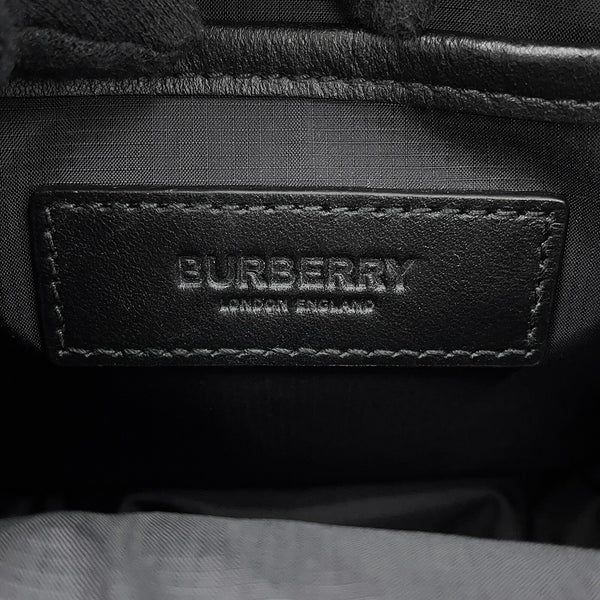 バーバリー ショルダーバッグ ナイロン/レザー 8066111 BURBERRY ブラック 黒
