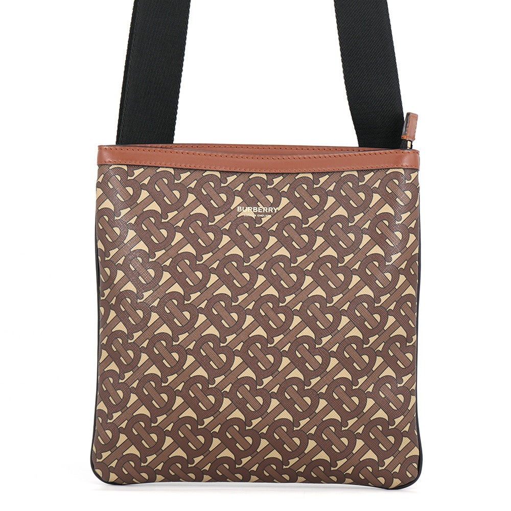 バーバリー ショルダーバッグ TBロゴ PVC/レザー 8022202 BURBERRY
