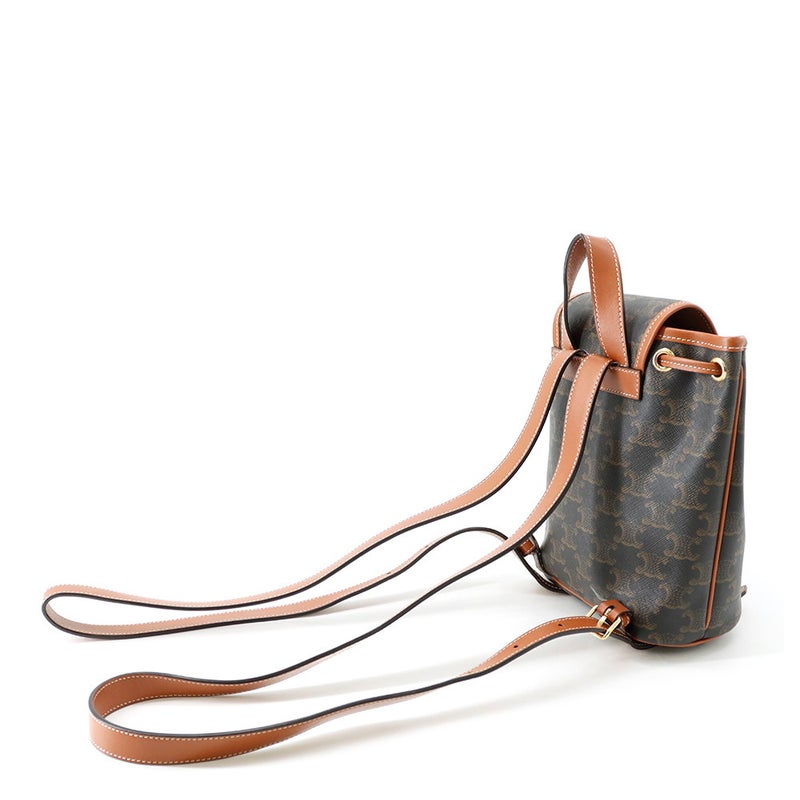 セリーヌ リュック トリオンフ フォルコバックパック ミニ PVC/カーフレザー 197662 CELINE バッグパック