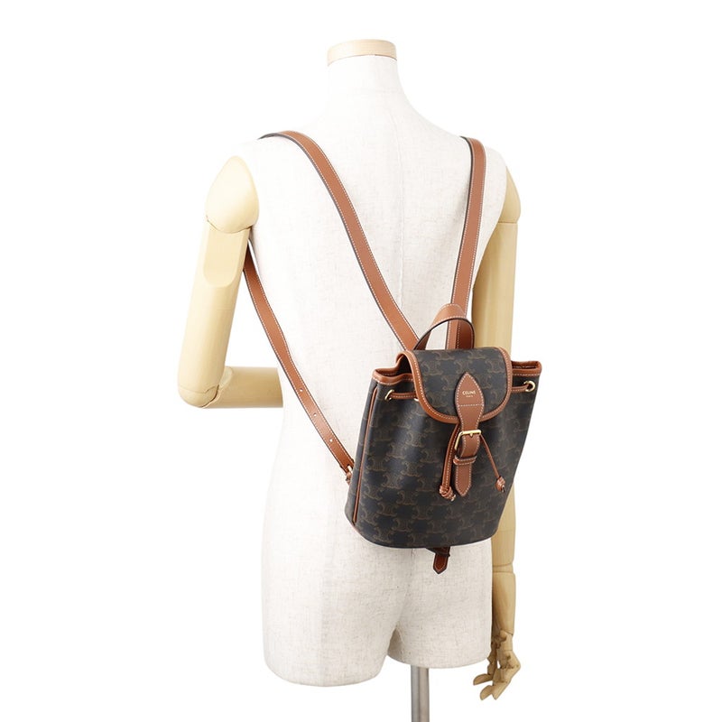 セリーヌ リュック トリオンフ フォルコバックパック ミニ PVC/カーフレザー 197662 CELINE バッグパック