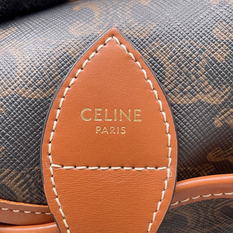 セリーヌ リュック トリオンフ フォルコバックパック ミニ PVC/カーフレザー 197662 CELINE バッグパック