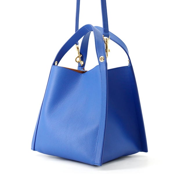 セリーヌ ハンドバッグ キューボ  124182 レザー CELINE ２wayショルダー