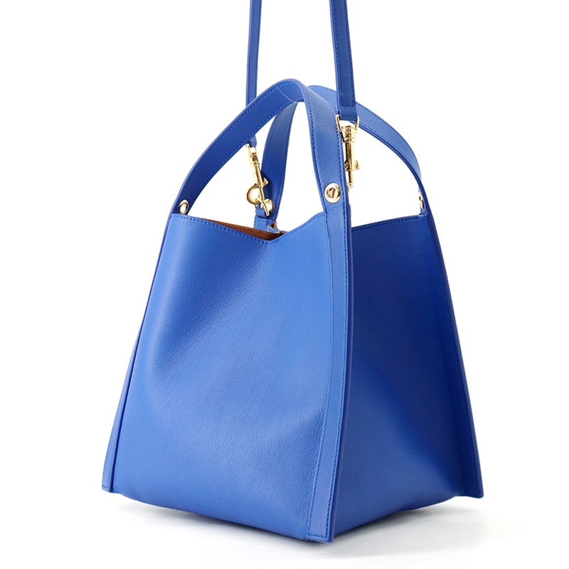 セリーヌ ハンドバッグ キューボ  124182 レザー CELINE ２wayショルダー