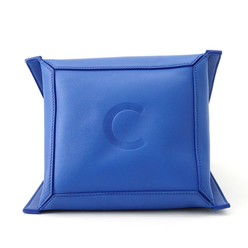 セリーヌ ハンドバッグ キューボ  124182 レザー CELINE ２wayショルダー
