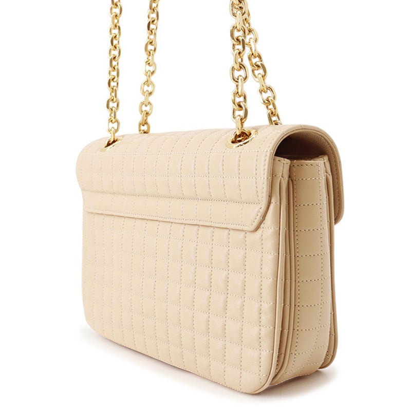 セリーヌ チェーンショルダーバッグ C ミディアム キルティング 187253BFC CELINE バッグ